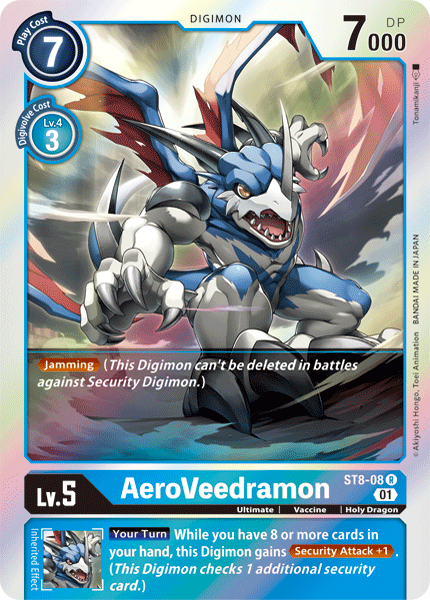 AeroVeedramon [ST8-08] [Starter Deck: Ulforce Veedramon] | Anubis Games and Hobby