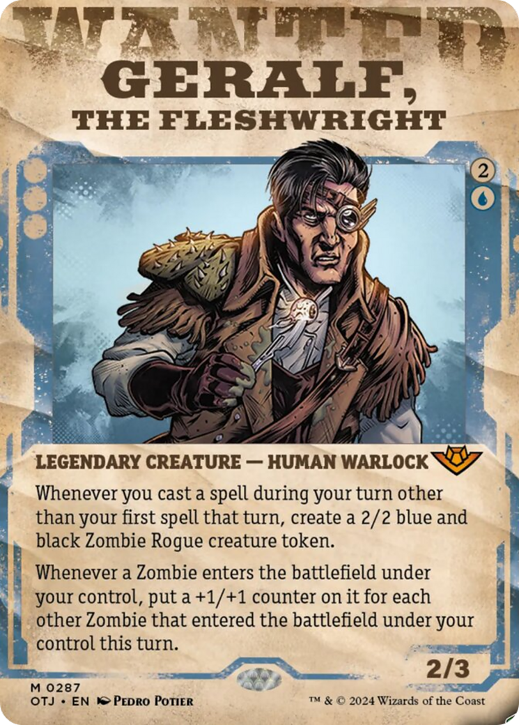 Geralf, the Fleshwright (Showcase) [Outlaws of Thunder Junction] | Anubis Games and Hobby