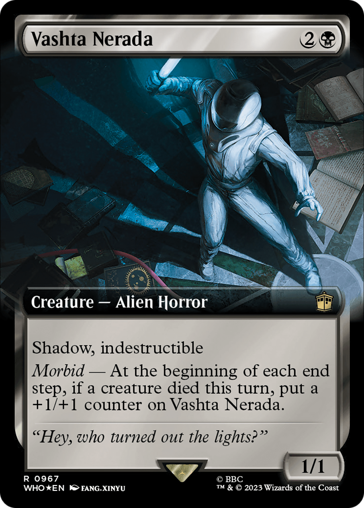 Vashta Nerada (Extended Art) (Surge Foil) [Doctor Who] | Anubis Games and Hobby