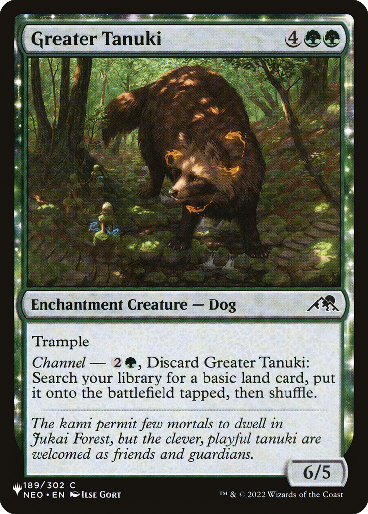 Greater Tanuki [The List] | Anubis Games and Hobby