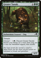 Greater Tanuki [The List] | Anubis Games and Hobby