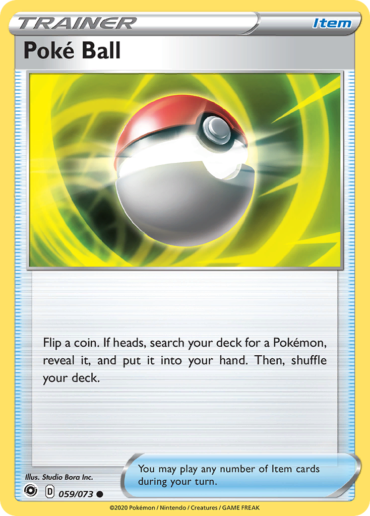 Poke Ball (059/073) [Sword & Shield: Champion's Path] | Anubis Games and Hobby