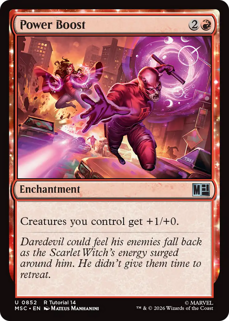 Power Boost [Marvel Super Heroes Commander] | Anubis Games and Hobby
