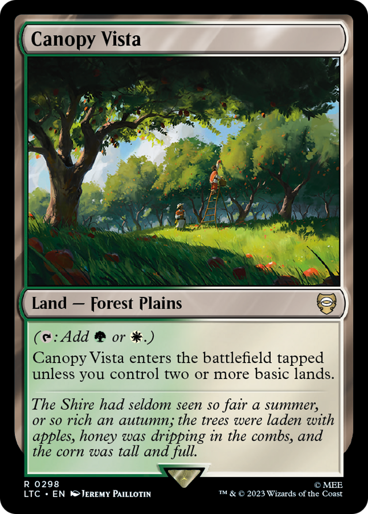 Canopy Vista [The Lord of the Rings: Tales of Middle-Earth Commander] | Anubis Games and Hobby