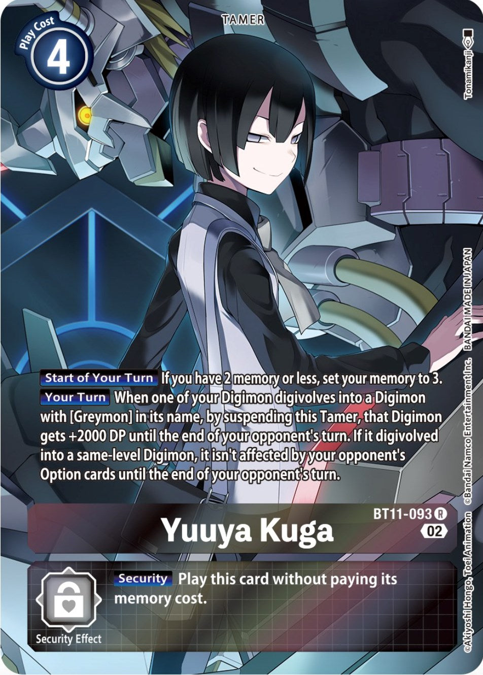 Yuuya Kuga [BT11-093] (Alternate Art) [Dimensional Phase] | Anubis Games and Hobby