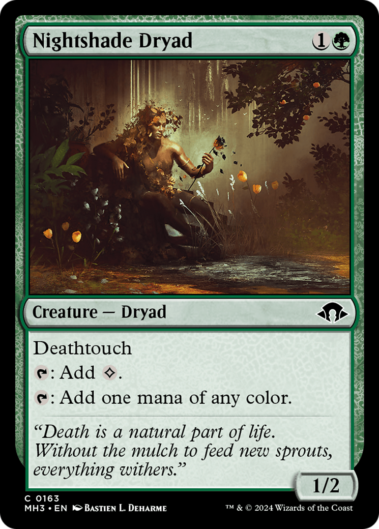 Nightshade Dryad [Modern Horizons 3] | Anubis Games and Hobby