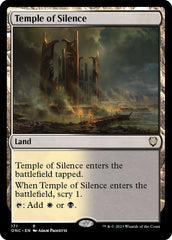 Temple of Silence [Phyrexia: All Will Be One Commander] | Anubis Games and Hobby