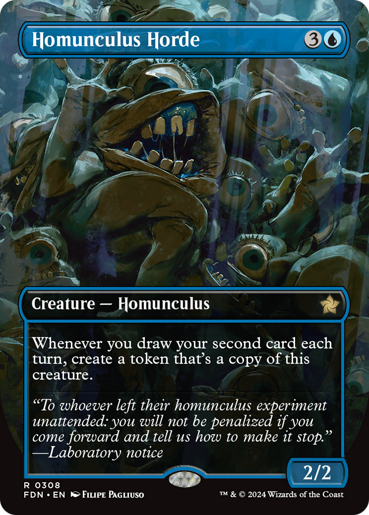 Homunculus Horde (Borderless) [Foundations] | Anubis Games and Hobby