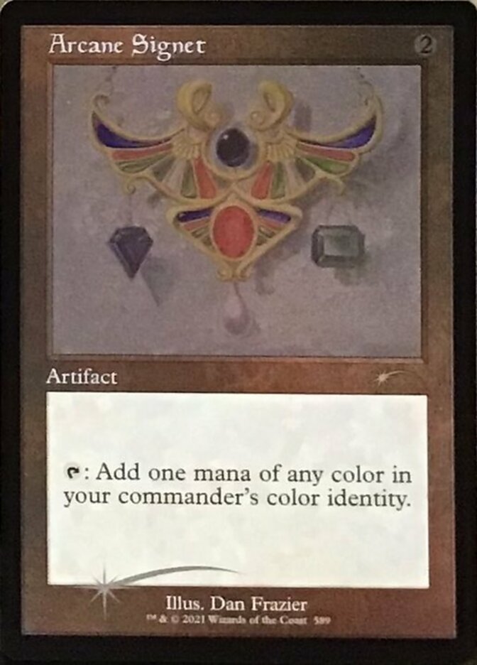 Arcane Signet (Retro) (Foil Etched) [Secret Lair Drop Promos] | Anubis Games and Hobby