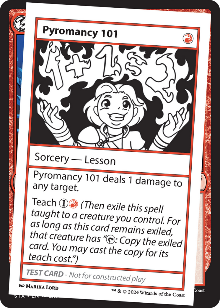 Pyromancy 101 [Mystery Booster 2 Playtest Cards] | Anubis Games and Hobby