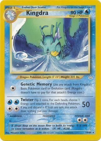 Kingdra (19/64) [Neo Revelation Unlimited] | Anubis Games and Hobby