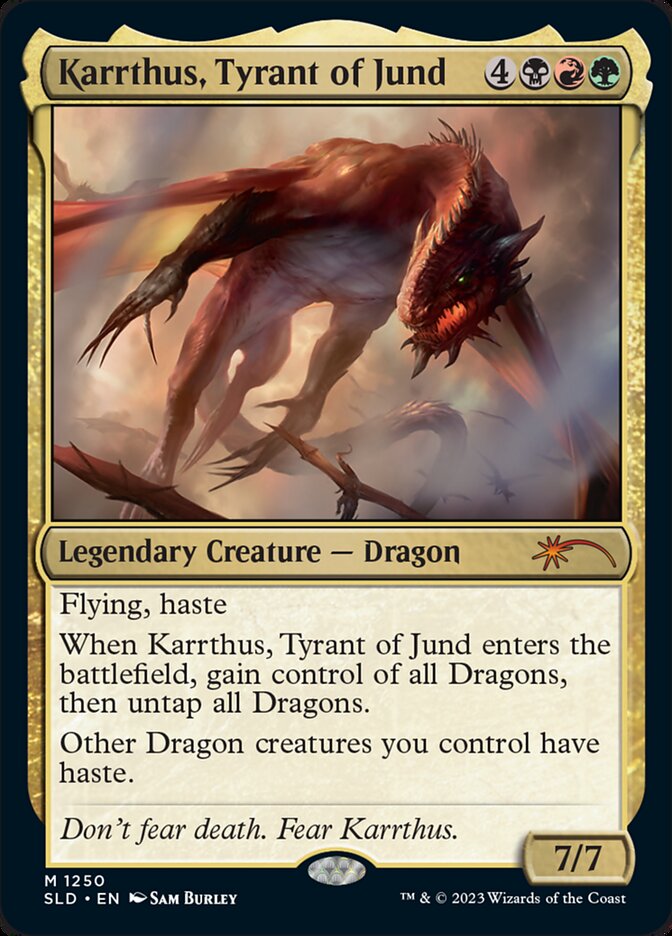 Karrthus, Tyrant of Jund [Secret Lair Drop Series] | Anubis Games and Hobby
