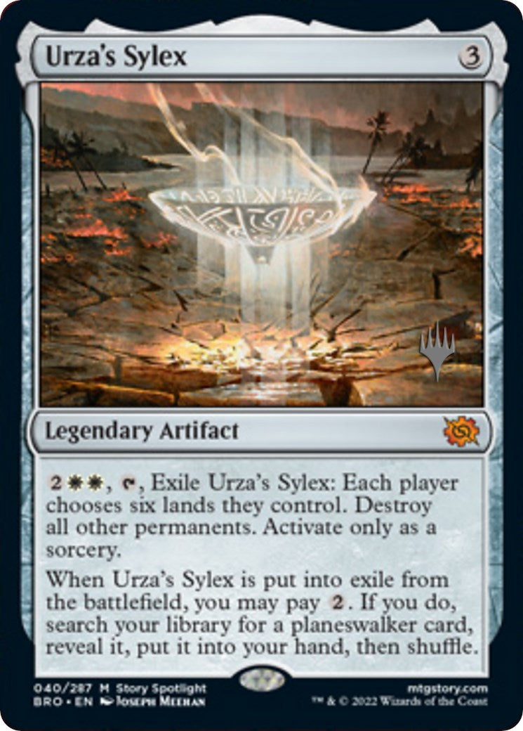 Urza's Sylex (Promo Pack) [The Brothers' War Promos] | Anubis Games and Hobby