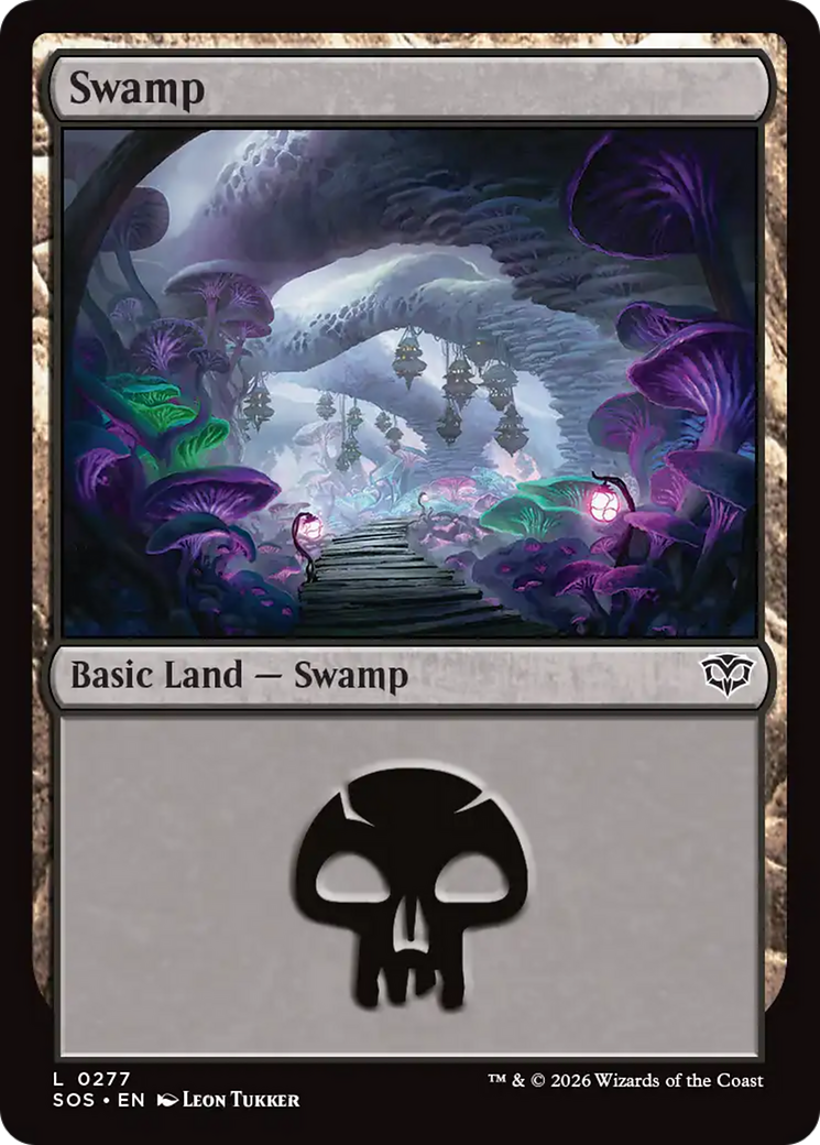 Swamp (0277) [Secrets of Strixhaven] | Anubis Games and Hobby
