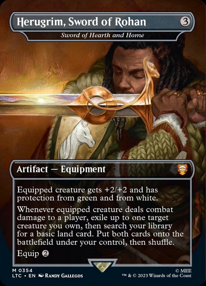 Herugrim, Sword of Rohan - Sword of Hearth and Home [The Lord of the Rings: Tales of Middle-Earth Commander] | Anubis Games and Hobby