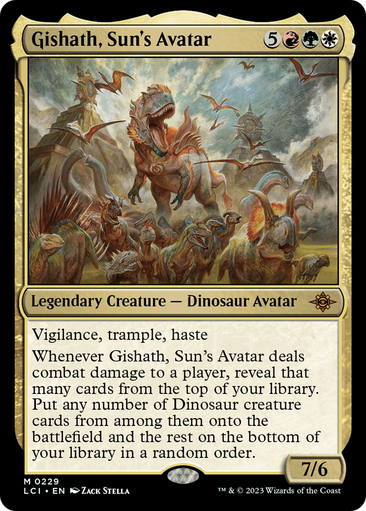 Gishath, Sun's Avatar [The Lost Caverns of Ixalan] | Anubis Games and Hobby