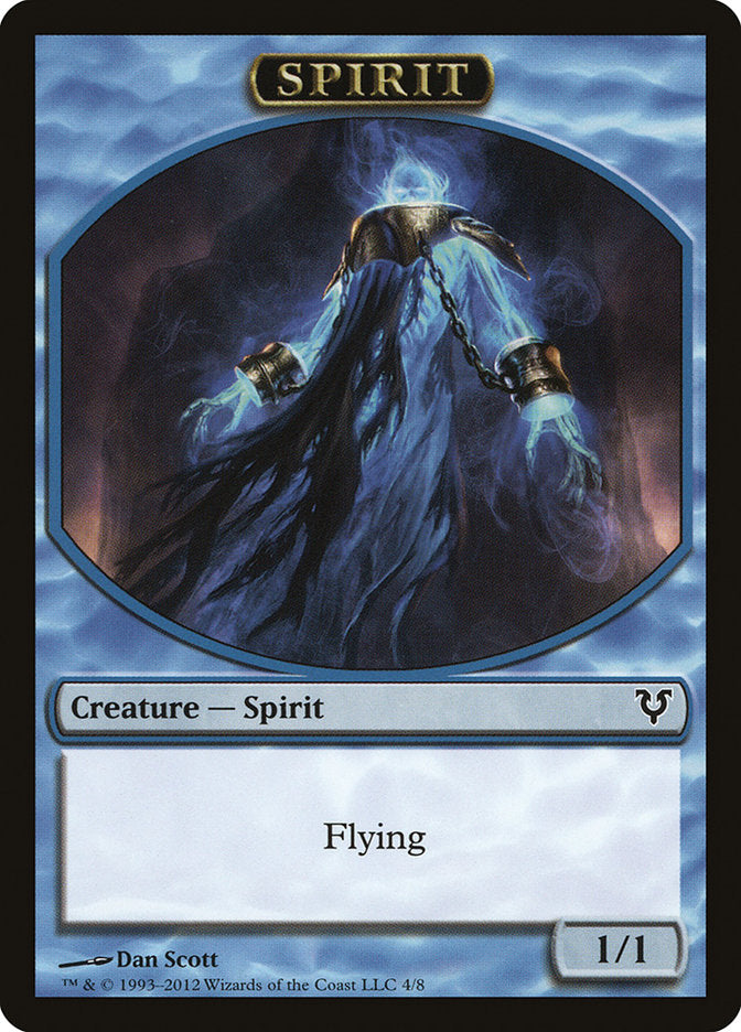 Spirit Token (4/8) [Avacyn Restored Tokens] | Anubis Games and Hobby