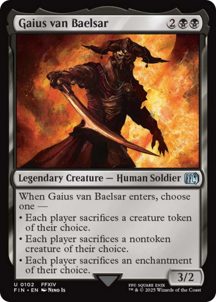 Gaius van Baelsar [FINAL FANTASY] | Anubis Games and Hobby