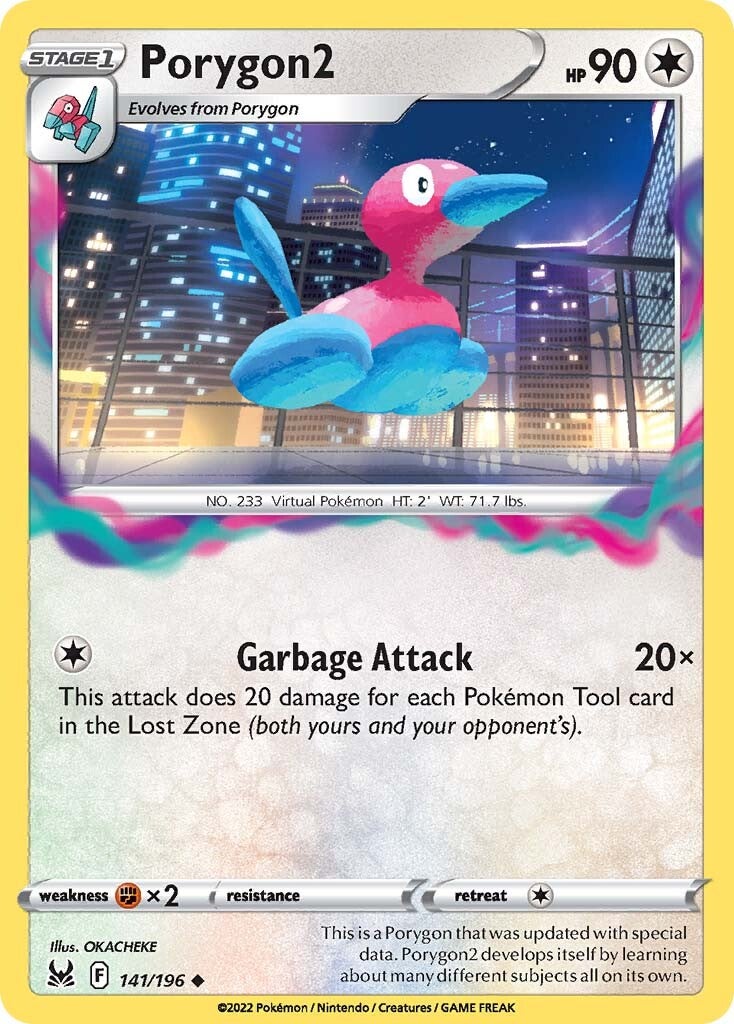 Porygon2 (141/196) [Sword & Shield: Lost Origin] | Anubis Games and Hobby