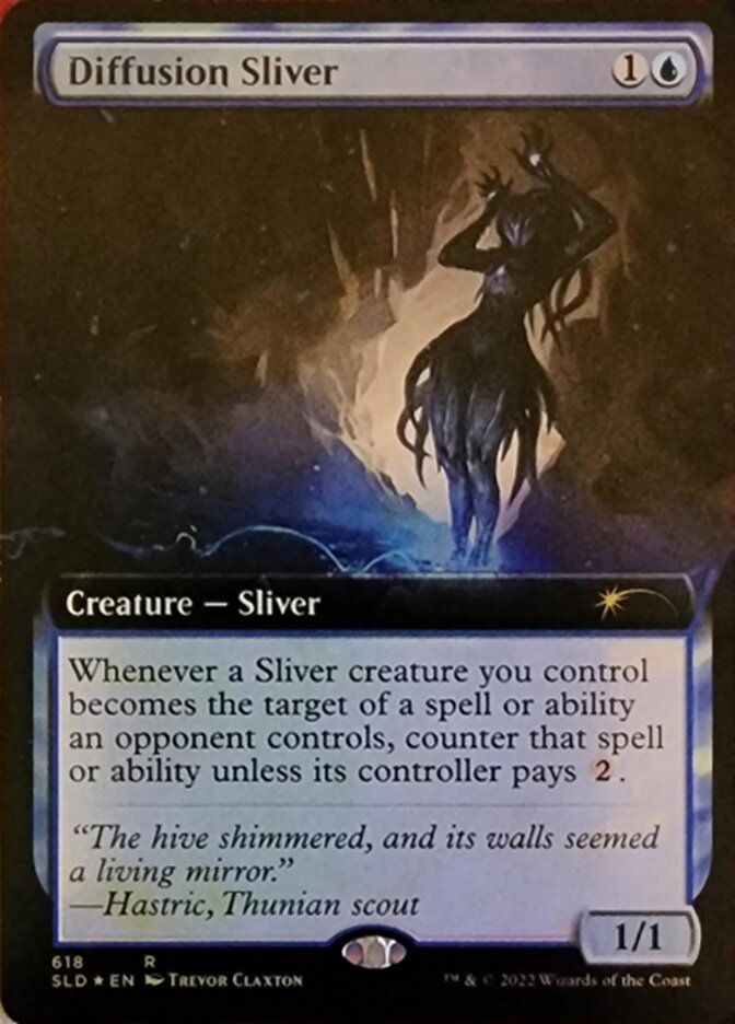 Diffusion Sliver (Extended Art) [Secret Lair Drop Promos] | Anubis Games and Hobby