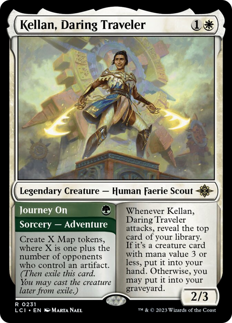 Kellan, Daring Traveler [The Lost Caverns of Ixalan] | Anubis Games and Hobby