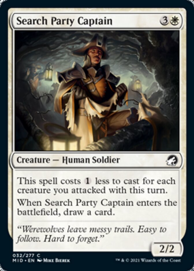 Search Party Captain [Innistrad: Midnight Hunt] | Anubis Games and Hobby