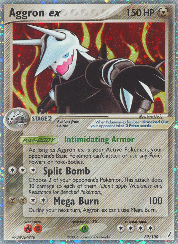 Aggron ex (89/100) [EX: Crystal Guardians] | Anubis Games and Hobby