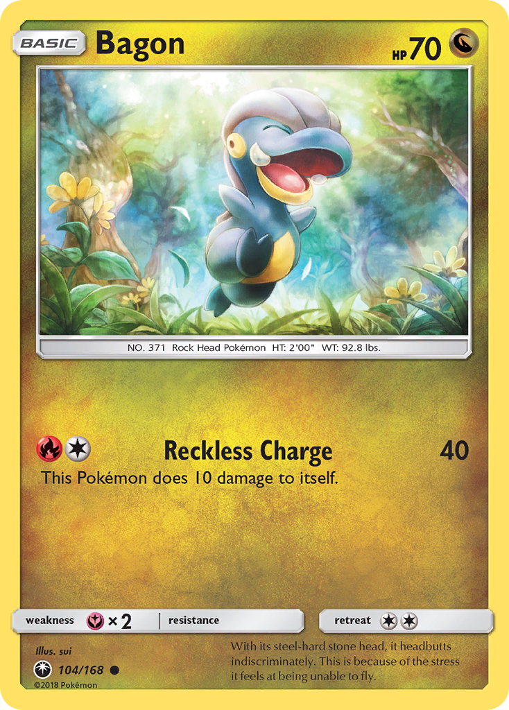 Bagon (104/168) [Sun & Moon: Celestial Storm] | Anubis Games and Hobby