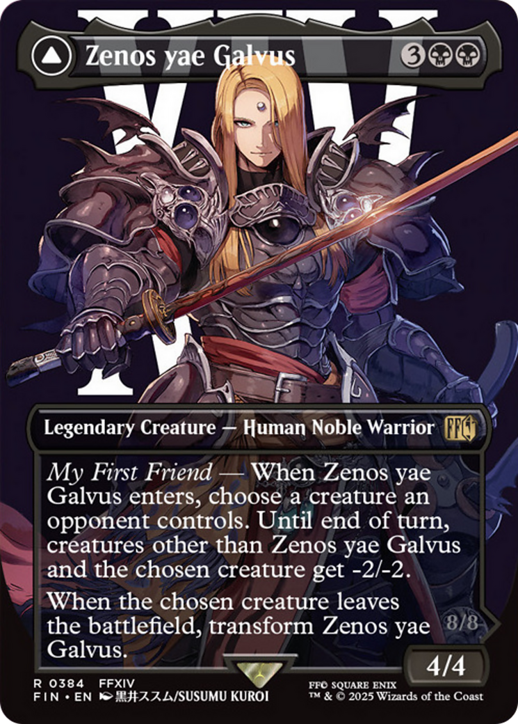 Zenos yae Galvus // Shinryu, Transcendent Rival (Borderless) [FINAL FANTASY] | Anubis Games and Hobby