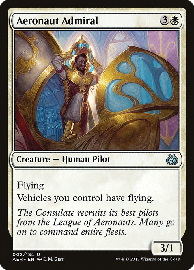 Aeronaut Admiral [Aether Revolt] | Anubis Games and Hobby