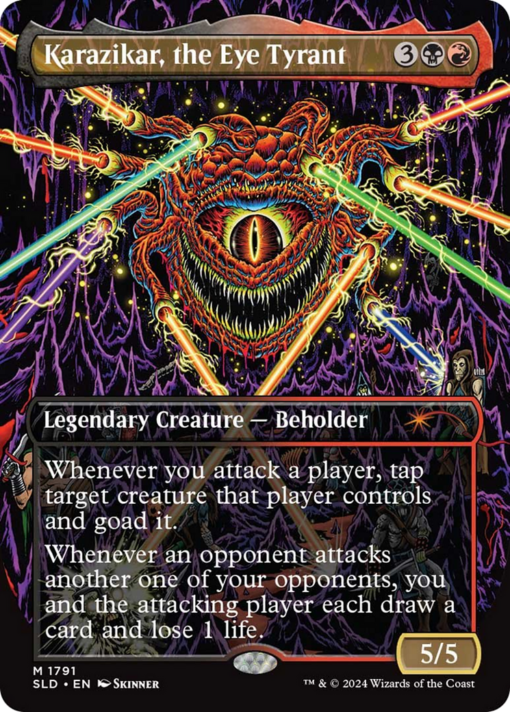 Karazikar, the Eye Tyrant (Rainbow Foil) [Secret Lair Drop Series] | Anubis Games and Hobby