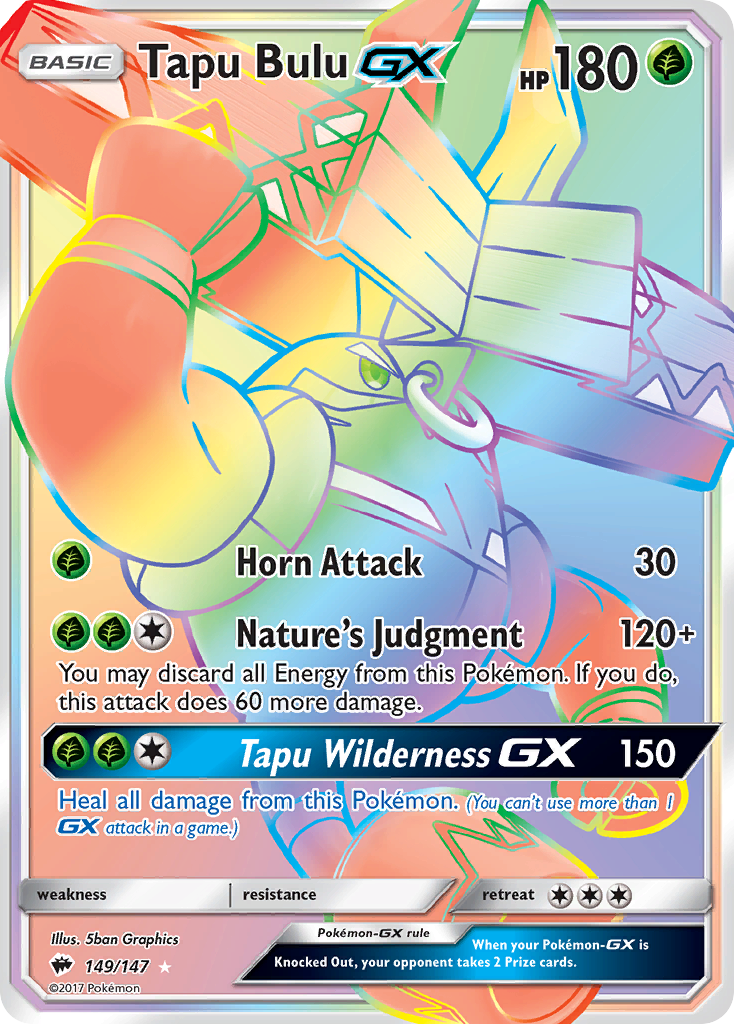 Tapu Bulu GX (149/147) [Sun & Moon: Burning Shadows] | Anubis Games and Hobby