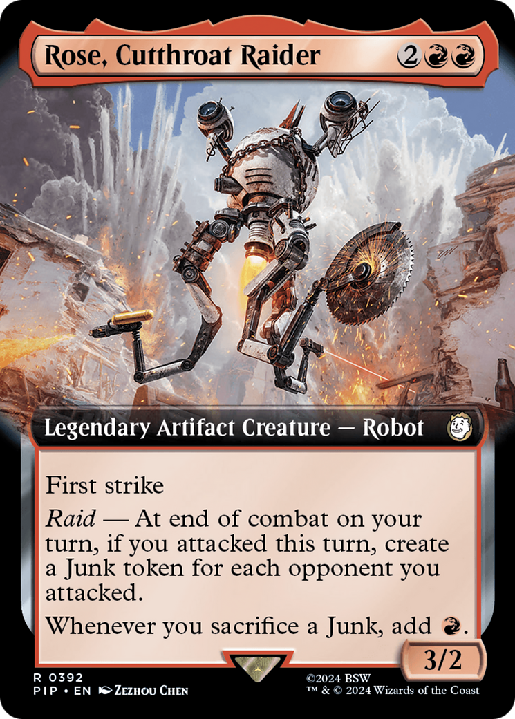 Rose, Cutthroat Raider (Extended Art) [Fallout] | Anubis Games and Hobby