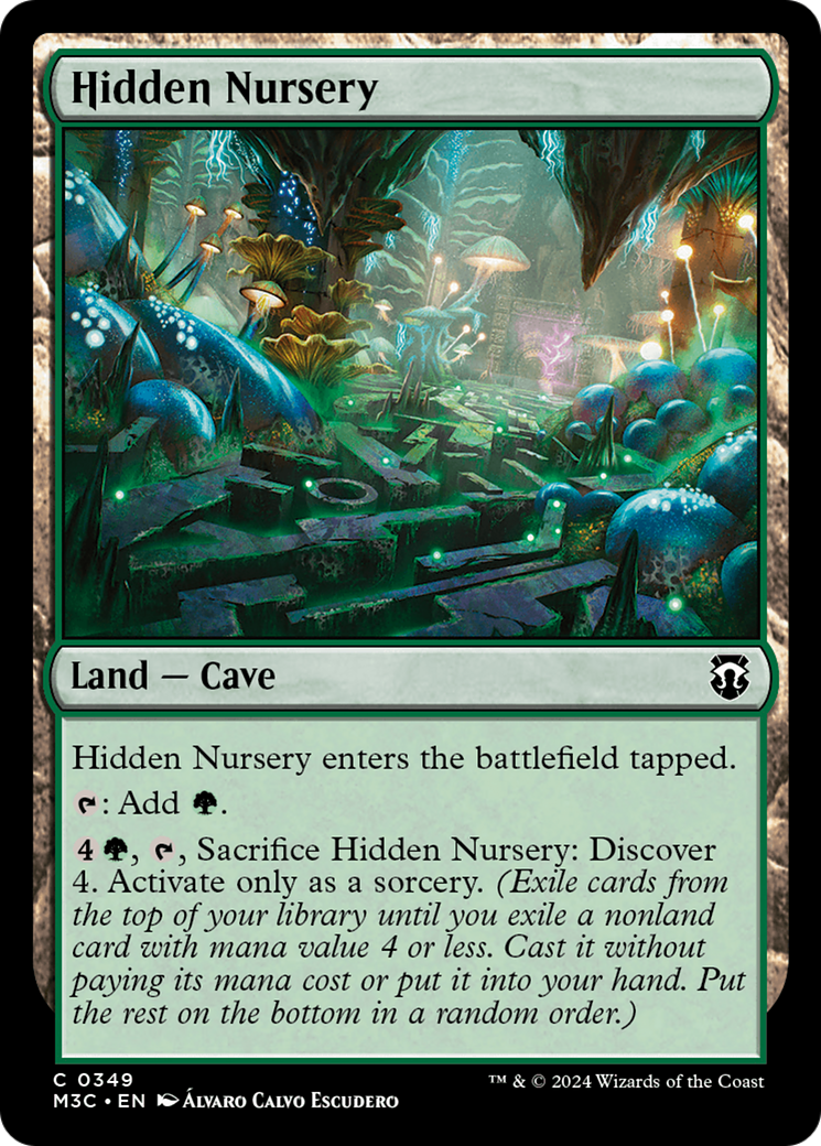 Hidden Nursery (Ripple Foil) [Modern Horizons 3 Commander] | Anubis Games and Hobby