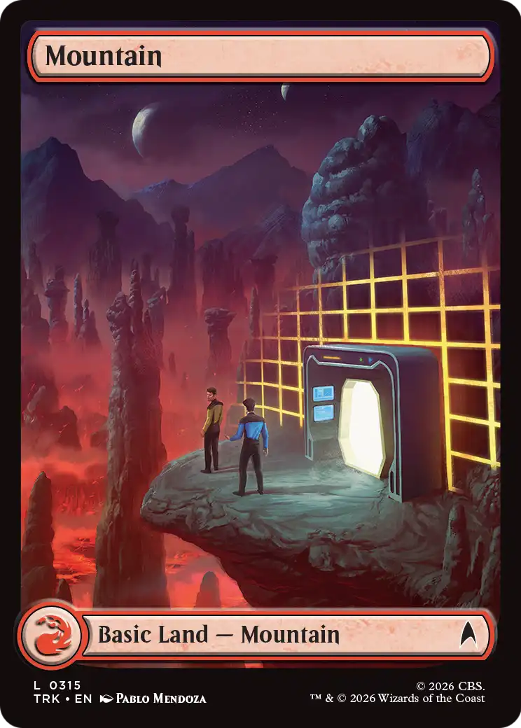 Mountain (0315) [Star Trek] | Anubis Games and Hobby