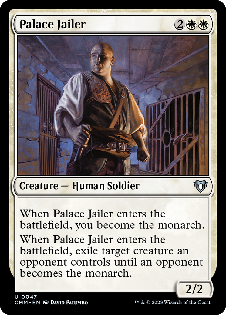 Palace Jailer [Commander Masters] | Anubis Games and Hobby