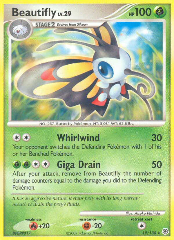 Beautifly (19/130) [Diamond & Pearl: Base Set] | Anubis Games and Hobby