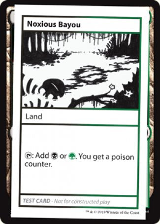 Noxious Bayou (2021 Edition) [Mystery Booster Playtest Cards] | Anubis Games and Hobby