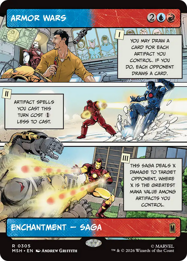 Armor Wars (Borderless) [Marvel Super Heroes] | Anubis Games and Hobby