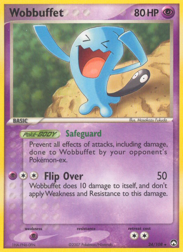 Wobbuffet (24/108) [EX: Power Keepers] | Anubis Games and Hobby