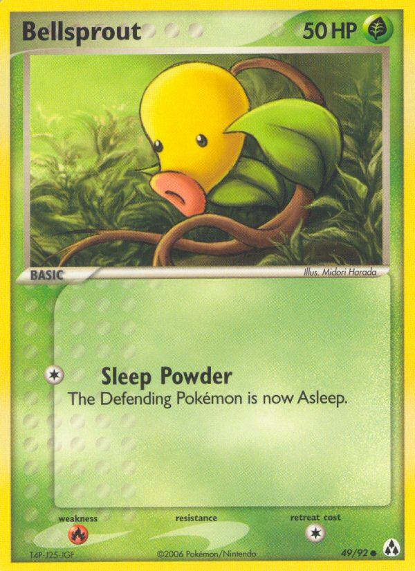 Bellsprout (49/92) [EX: Legend Maker] | Anubis Games and Hobby