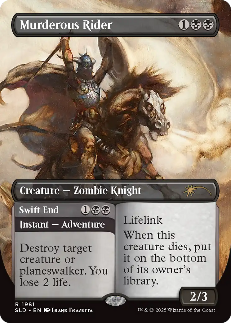 Murderous Rider (1981) [Secret Lair Drop Series] | Anubis Games and Hobby