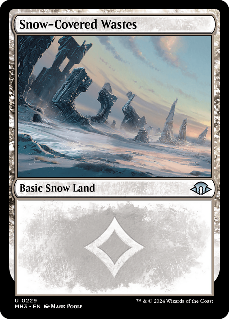 Snow-Covered Wastes (0229) [Modern Horizons 3] | Anubis Games and Hobby