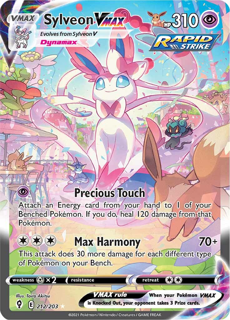 Sylveon VMAX (212/203) [Sword & Shield: Evolving Skies] | Anubis Games and Hobby