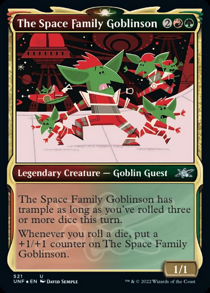 The Space Family Goblinson (Showcase) (Galaxy Foil) [Unfinity] | Anubis Games and Hobby