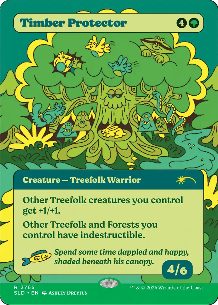 Timber Protector [Secret Lair Drop Series] | Anubis Games and Hobby