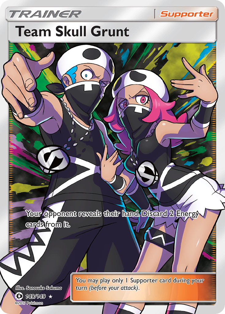 Team Skull Grunt (149/149) [Sun & Moon: Base Set] | Anubis Games and Hobby