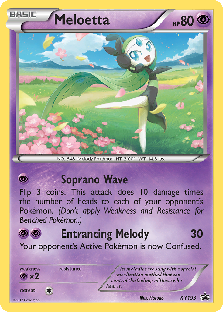 Meloetta (XY193) [XY: Black Star Promos] | Anubis Games and Hobby