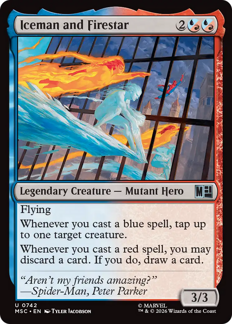Iceman and Firestar [Marvel Super Heroes] | Anubis Games and Hobby