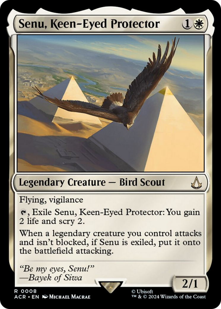 Senu, Keen-Eyed Protector [Assassin's Creed] | Anubis Games and Hobby